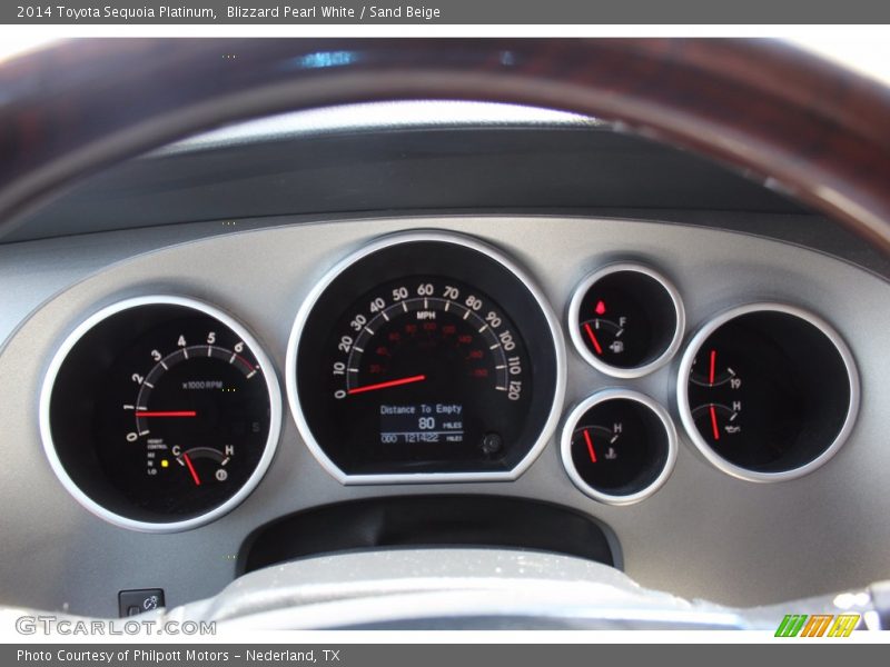 Blizzard Pearl White / Sand Beige 2014 Toyota Sequoia Platinum