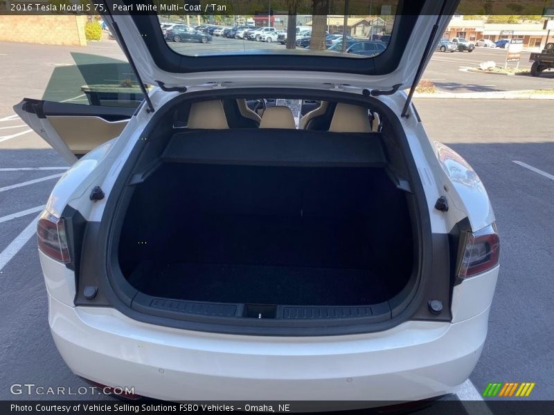  2016 Model S 75 Trunk