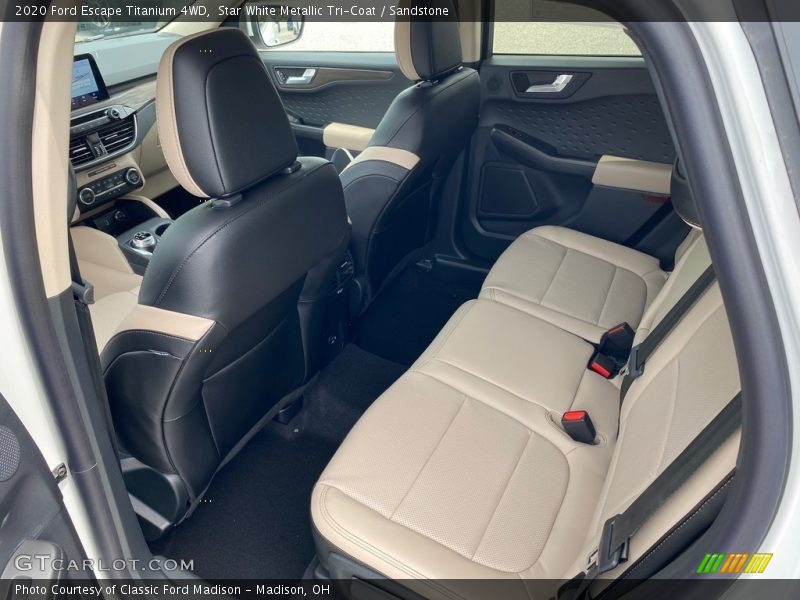 Rear Seat of 2020 Escape Titanium 4WD