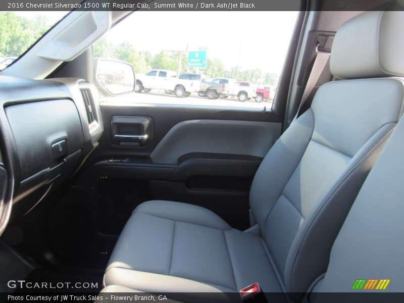 Summit White / Dark Ash/Jet Black 2016 Chevrolet Silverado 1500 WT Regular Cab