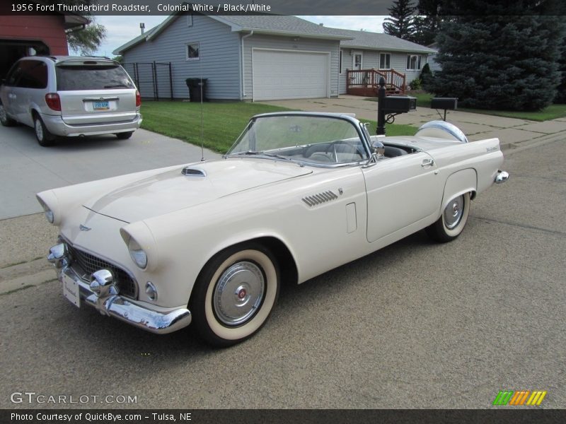 Front 3/4 View of 1956 Thunderbird Roadster