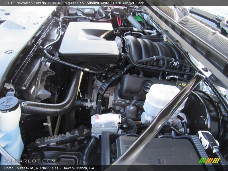  2016 Silverado 1500 WT Regular Cab Engine - 4.3 Liter DI OHV 12-Valve VVT EcoTec3 V6