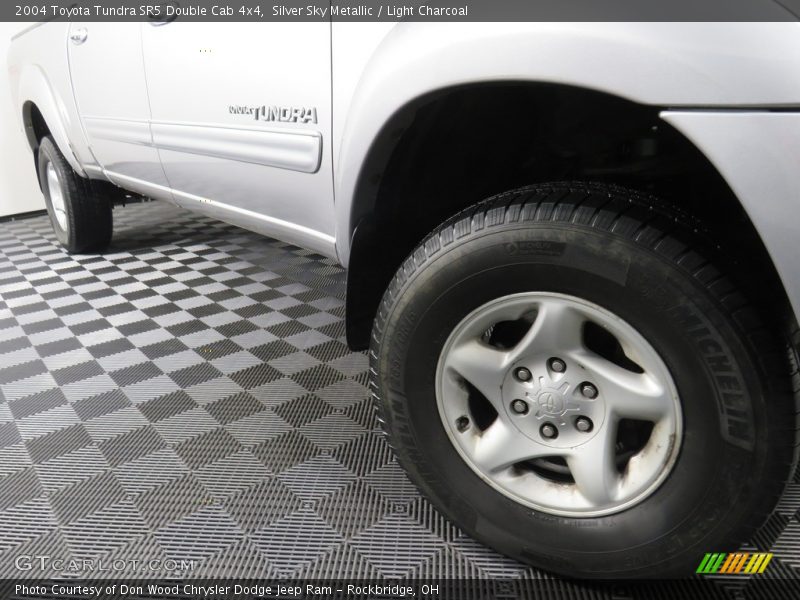 Silver Sky Metallic / Light Charcoal 2004 Toyota Tundra SR5 Double Cab 4x4