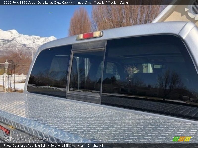 Ingot Silver Metallic / Medium Stone 2010 Ford F350 Super Duty Lariat Crew Cab 4x4