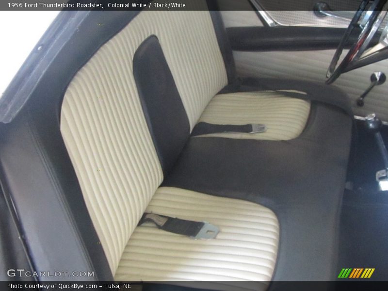 Colonial White / Black/White 1956 Ford Thunderbird Roadster