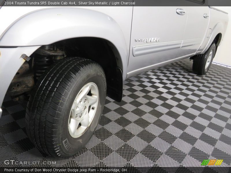 Silver Sky Metallic / Light Charcoal 2004 Toyota Tundra SR5 Double Cab 4x4