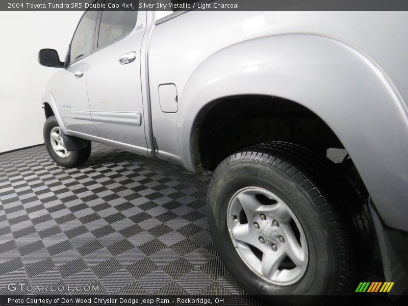 Silver Sky Metallic / Light Charcoal 2004 Toyota Tundra SR5 Double Cab 4x4