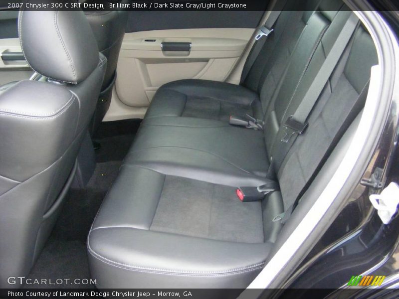 Brilliant Black / Dark Slate Gray/Light Graystone 2007 Chrysler 300 C SRT Design