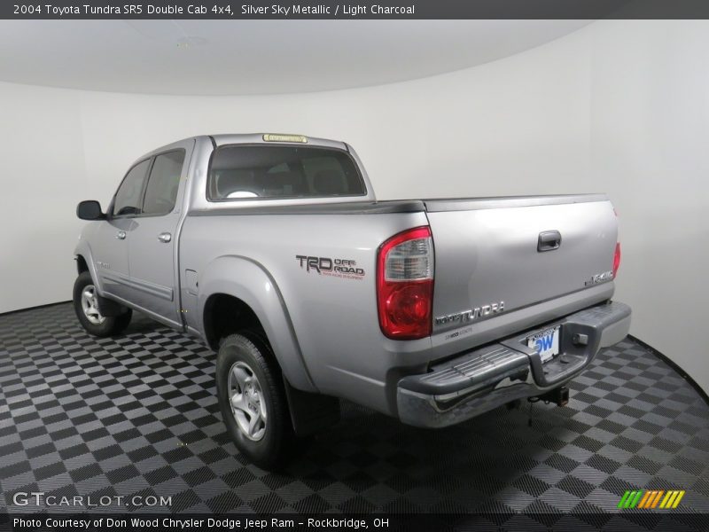 Silver Sky Metallic / Light Charcoal 2004 Toyota Tundra SR5 Double Cab 4x4