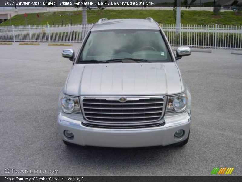 Bright Silver Metallic / Dark Slate Gray/Light Slate Gray 2007 Chrysler Aspen Limited