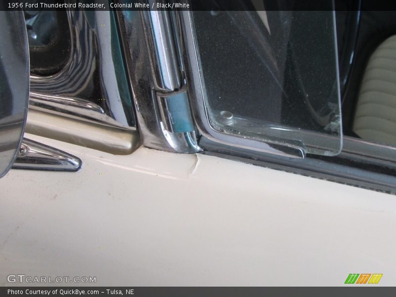 Colonial White / Black/White 1956 Ford Thunderbird Roadster