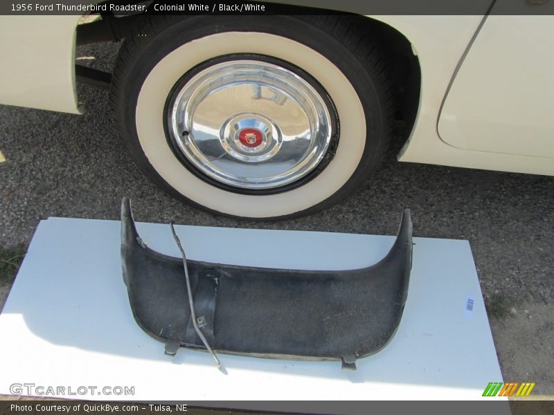 Colonial White / Black/White 1956 Ford Thunderbird Roadster