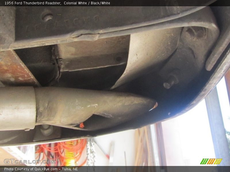 Colonial White / Black/White 1956 Ford Thunderbird Roadster