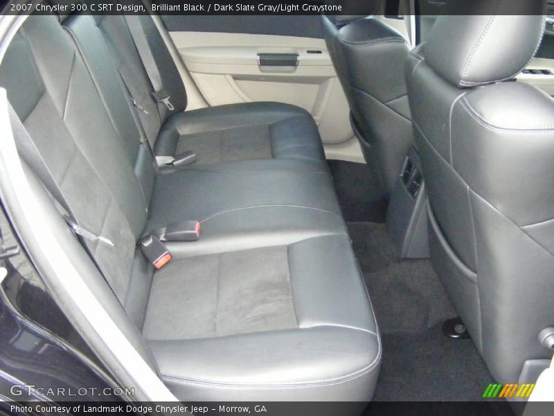 Brilliant Black / Dark Slate Gray/Light Graystone 2007 Chrysler 300 C SRT Design