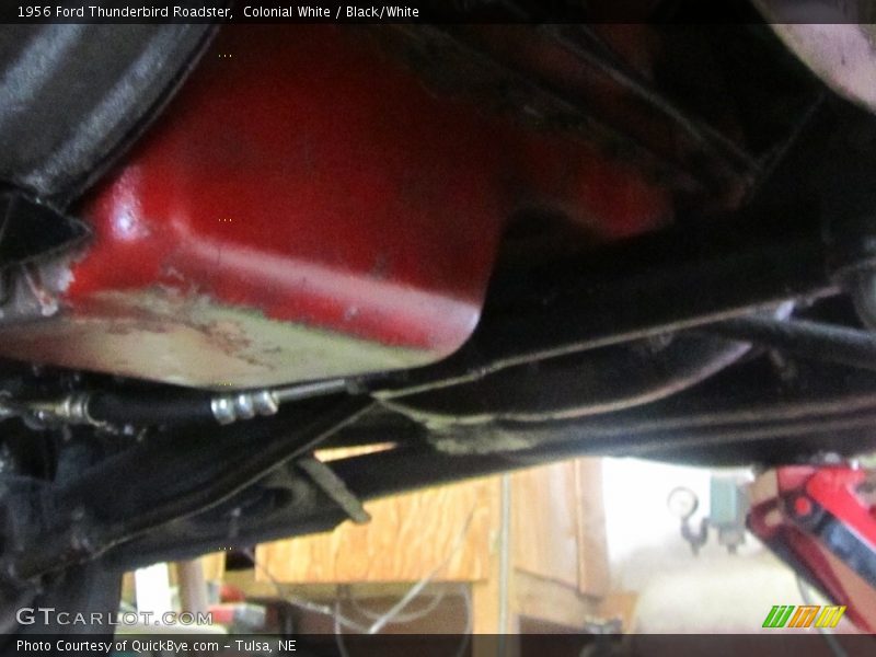 Colonial White / Black/White 1956 Ford Thunderbird Roadster