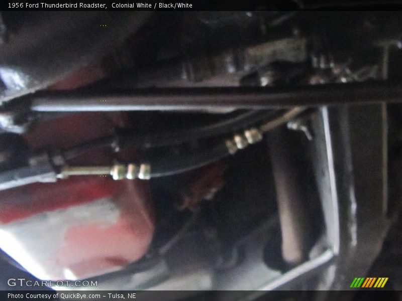 Colonial White / Black/White 1956 Ford Thunderbird Roadster