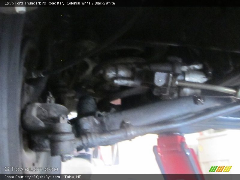 Colonial White / Black/White 1956 Ford Thunderbird Roadster