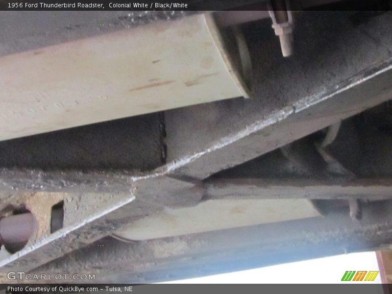 Colonial White / Black/White 1956 Ford Thunderbird Roadster