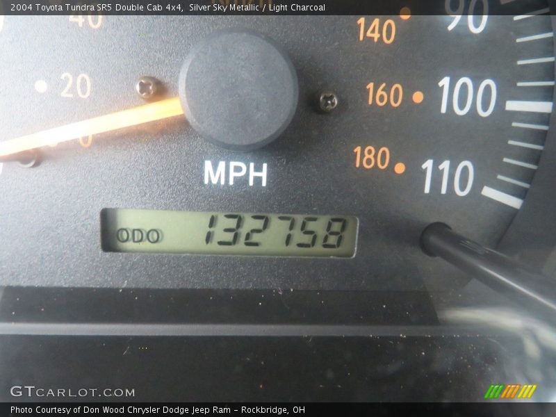 Silver Sky Metallic / Light Charcoal 2004 Toyota Tundra SR5 Double Cab 4x4