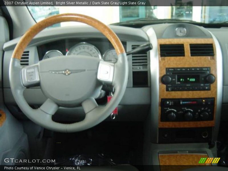 Bright Silver Metallic / Dark Slate Gray/Light Slate Gray 2007 Chrysler Aspen Limited