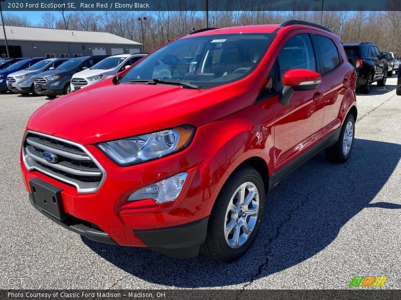 Race Red / Ebony Black 2020 Ford EcoSport SE