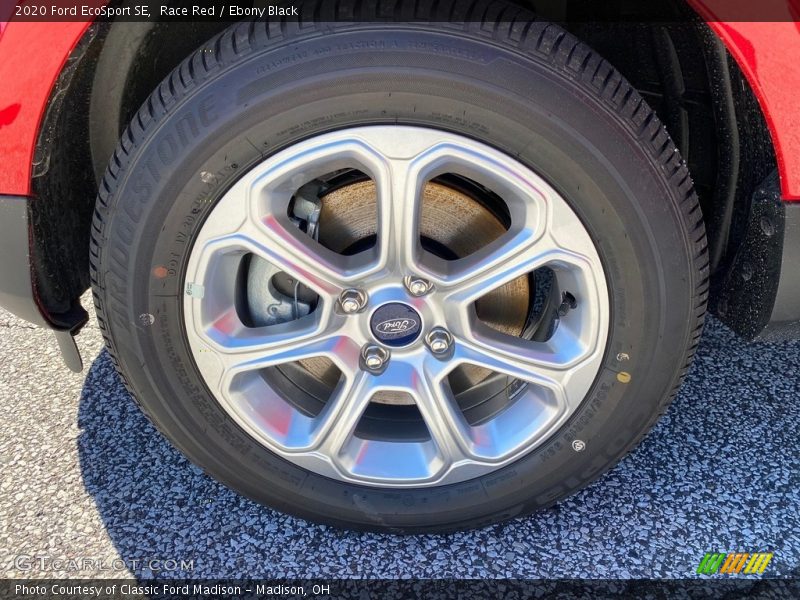 Race Red / Ebony Black 2020 Ford EcoSport SE