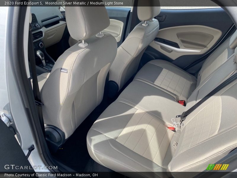 Moondust Silver Metallic / Medium Light Stone 2020 Ford EcoSport S