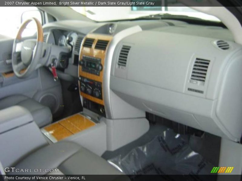 Bright Silver Metallic / Dark Slate Gray/Light Slate Gray 2007 Chrysler Aspen Limited