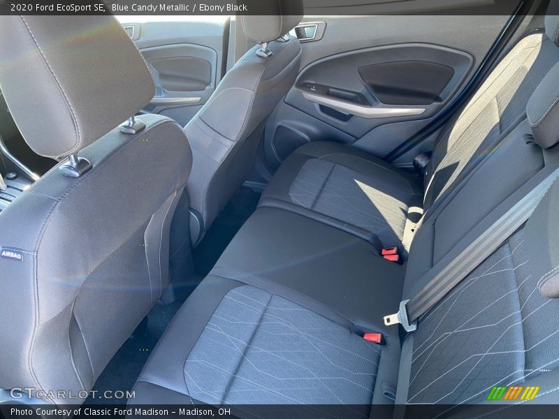 Blue Candy Metallic / Ebony Black 2020 Ford EcoSport SE
