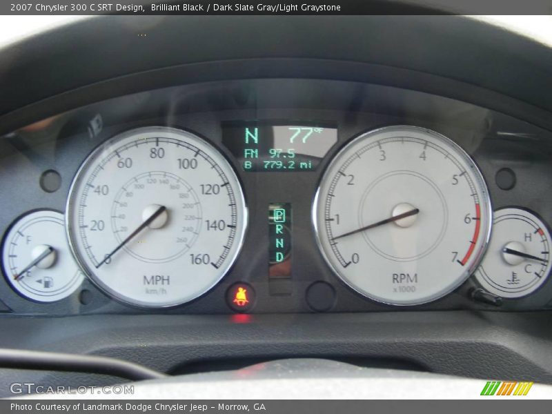  2007 300 C SRT Design C SRT Design Gauges