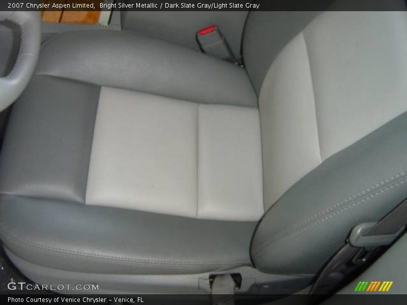 Bright Silver Metallic / Dark Slate Gray/Light Slate Gray 2007 Chrysler Aspen Limited