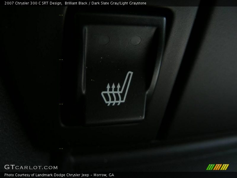 Brilliant Black / Dark Slate Gray/Light Graystone 2007 Chrysler 300 C SRT Design