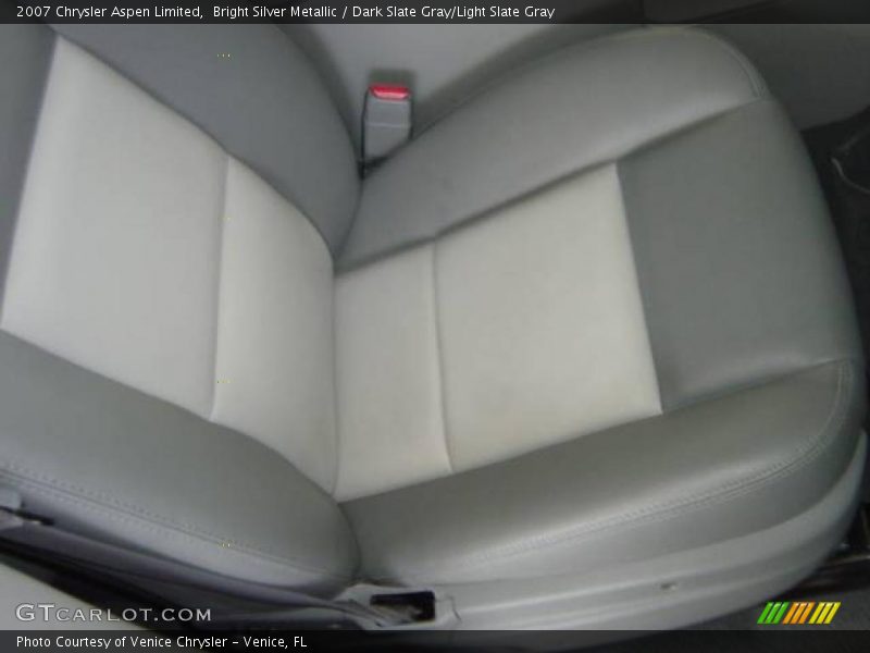 Bright Silver Metallic / Dark Slate Gray/Light Slate Gray 2007 Chrysler Aspen Limited