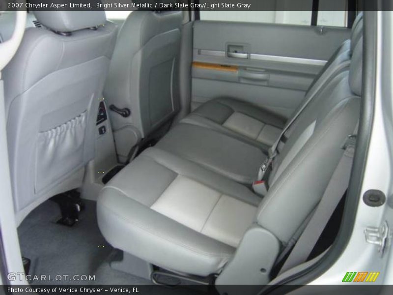 Bright Silver Metallic / Dark Slate Gray/Light Slate Gray 2007 Chrysler Aspen Limited