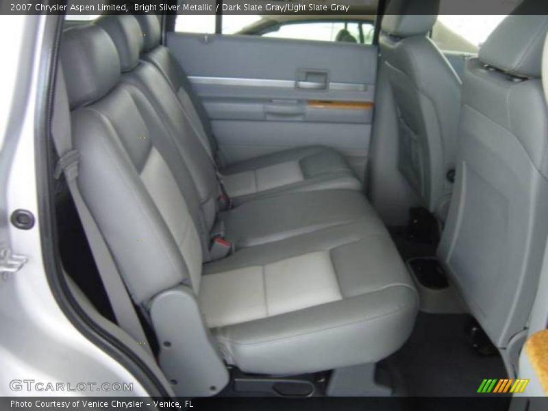 Bright Silver Metallic / Dark Slate Gray/Light Slate Gray 2007 Chrysler Aspen Limited
