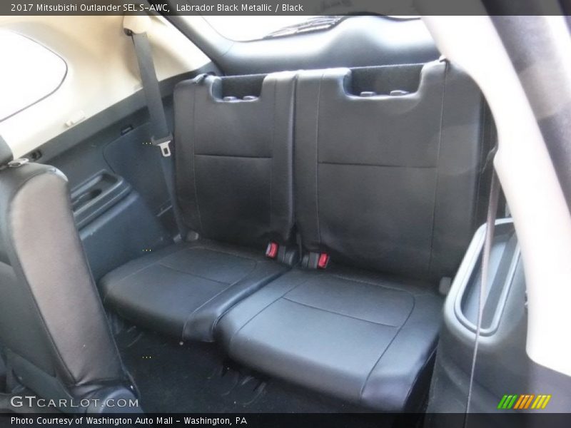Rear Seat of 2017 Outlander SEL S-AWC