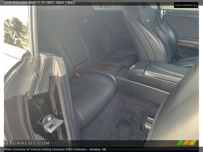 Black / Black 2008 Mercedes-Benz CL 63 AMG