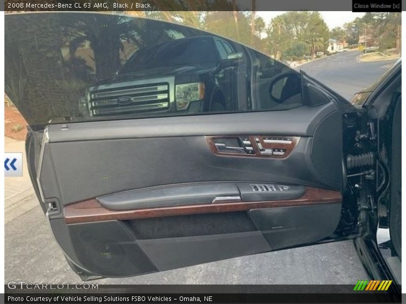 Black / Black 2008 Mercedes-Benz CL 63 AMG