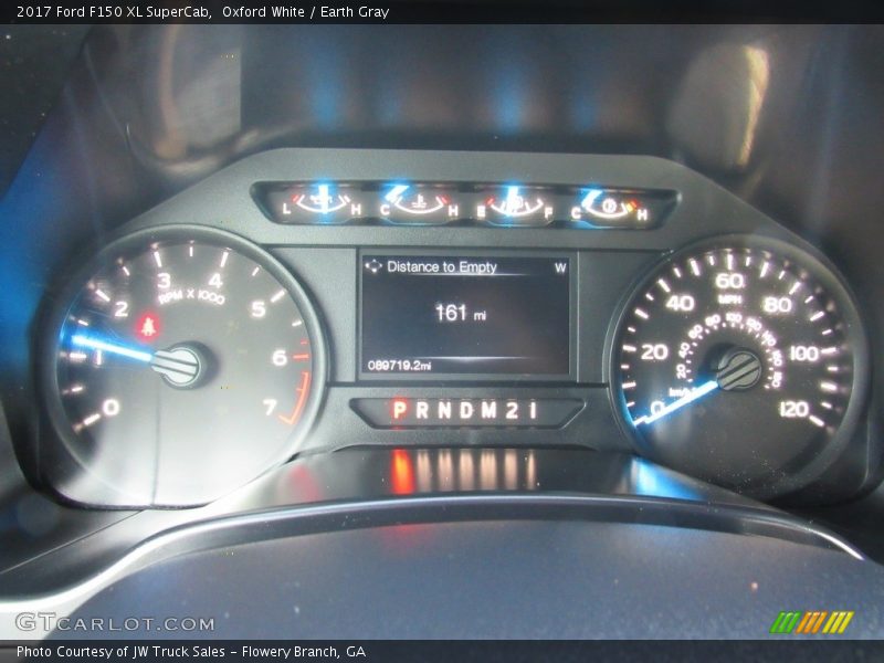 Oxford White / Earth Gray 2017 Ford F150 XL SuperCab