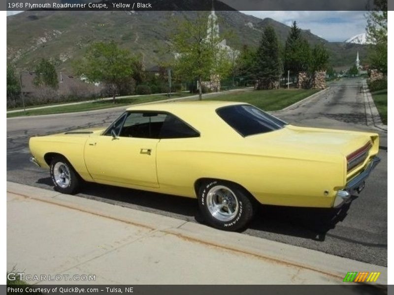  1968 Roadrunner Coupe Yellow