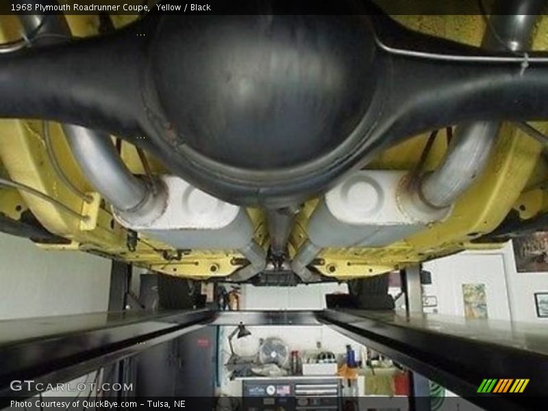 Undercarriage of 1968 Roadrunner Coupe