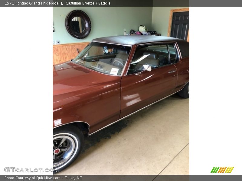 Castillian Bronze / Saddle 1971 Pontiac Grand Prix Model J