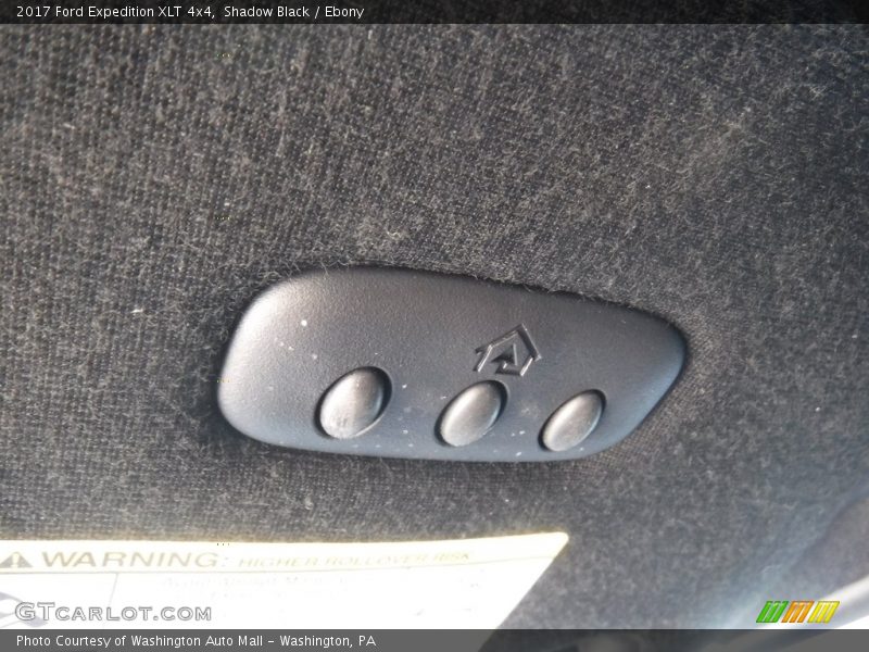 Shadow Black / Ebony 2017 Ford Expedition XLT 4x4