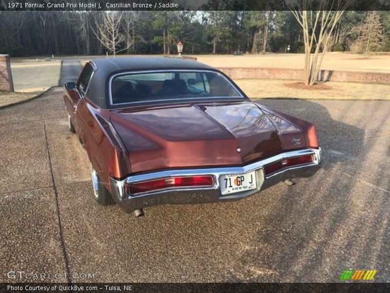 Castillian Bronze / Saddle 1971 Pontiac Grand Prix Model J