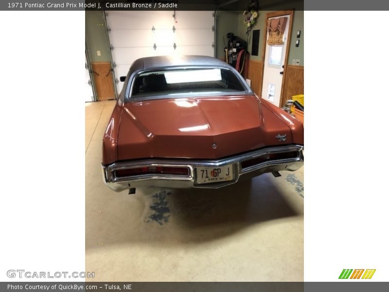 Castillian Bronze / Saddle 1971 Pontiac Grand Prix Model J