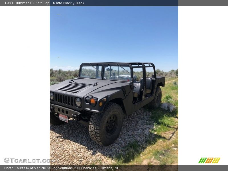 Front 3/4 View of 1991 H1 Soft Top
