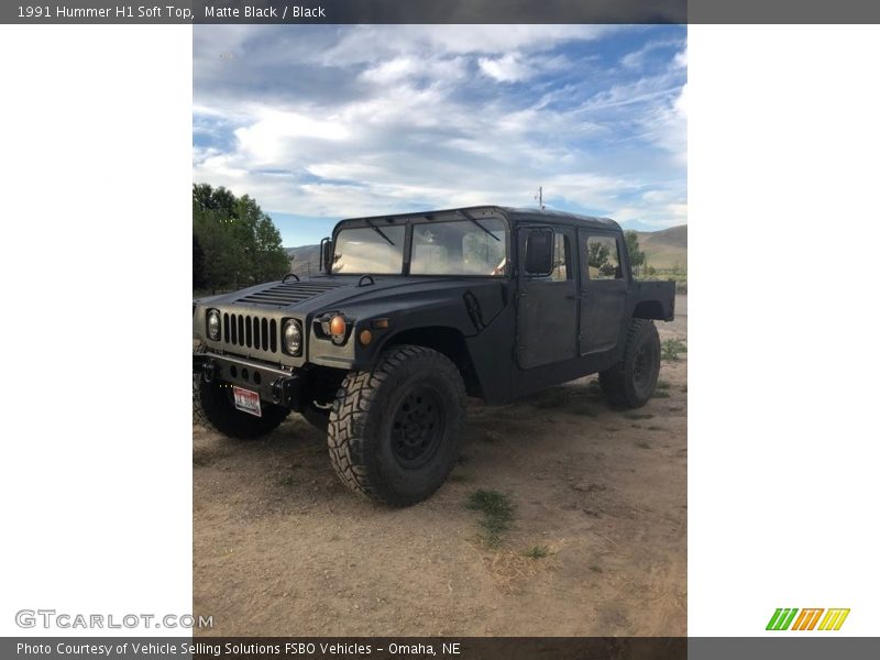 1991 H1 Soft Top Matte Black