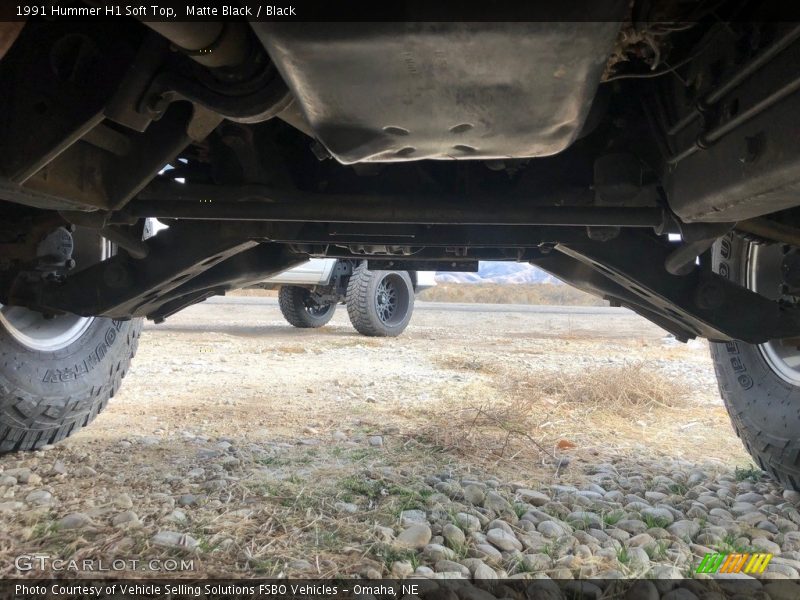 Undercarriage of 1991 H1 Soft Top