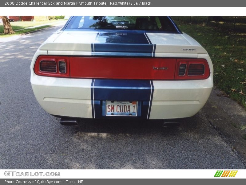 Red/White/Blue / Black 2008 Dodge Challenger Sox and Martin Plymouth Tribute