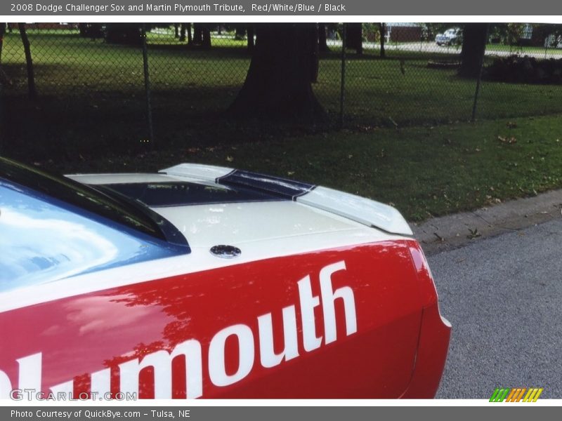 Red/White/Blue / Black 2008 Dodge Challenger Sox and Martin Plymouth Tribute